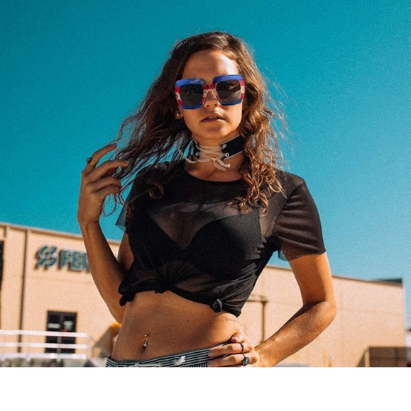 SQUARE COLORBLOCK SUNGLASSES 🕶 😎 - Picture 12 of 12